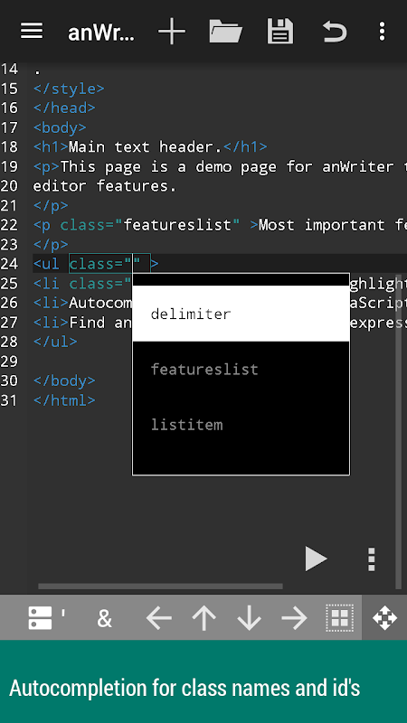 anWriter free Screenshots