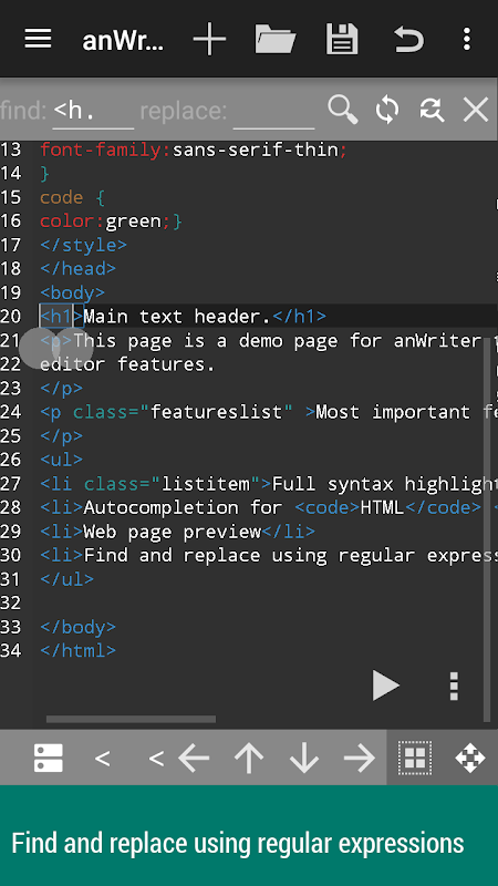 anWriter free Screenshots
