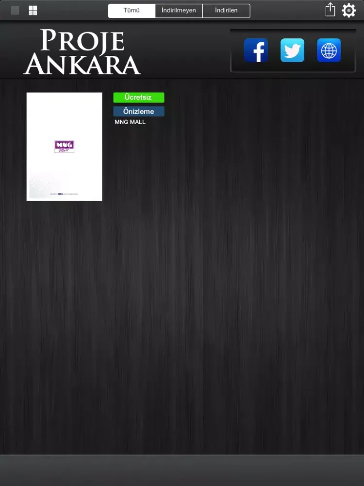 Proje Ankara iPad 应用截图