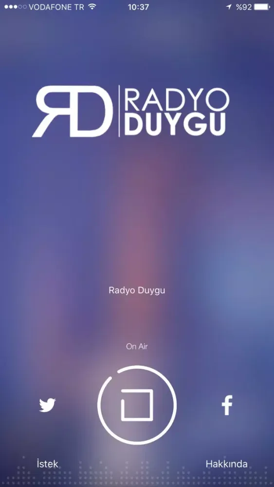 Screenshot di Radyo Duygu