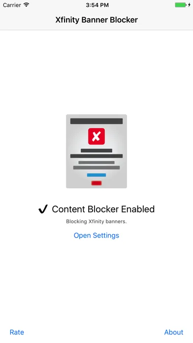 X Banner Blocker Screenshots
