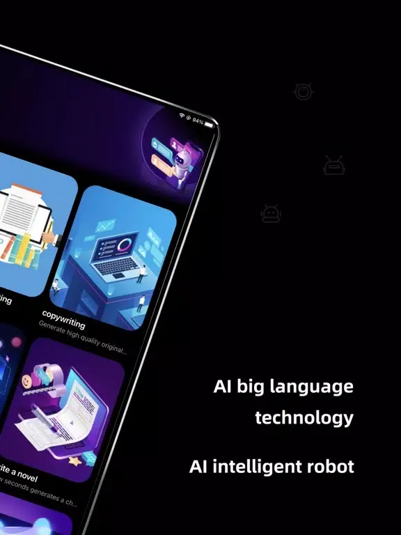 Chat AI-Ask AI Open Bot iPad Screenshots