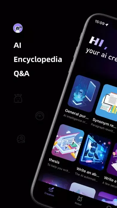 Chat AI-Ask AI Open Bot Screenshots