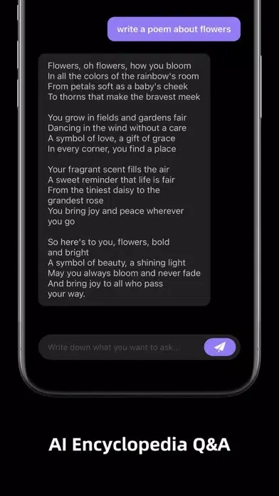 Chat AI-Ask AI Open Bot Screenshots