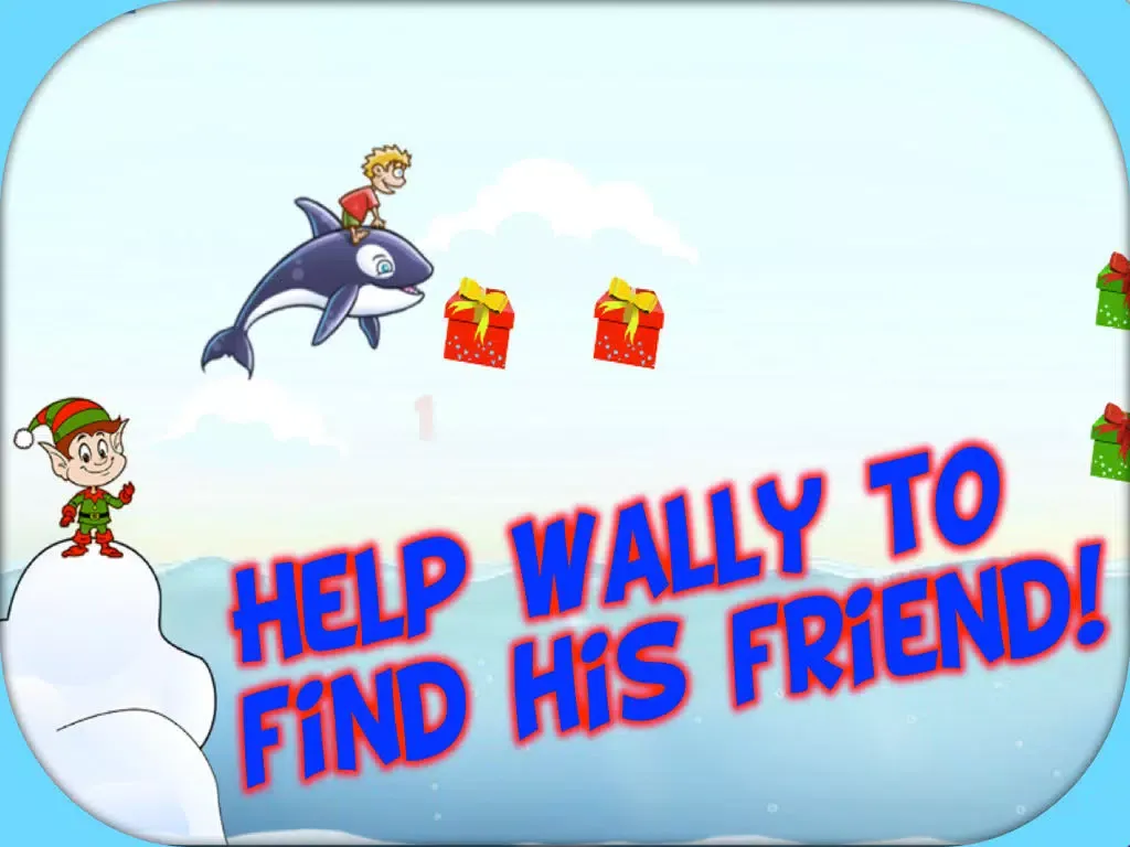 Tangkapan layar Sea Fish Ride - Christmas Swim Race Underwater iPad 