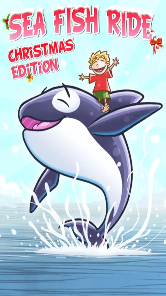 Tangkapan layar Sea Fish Ride - Christmas Swim Race Underwater