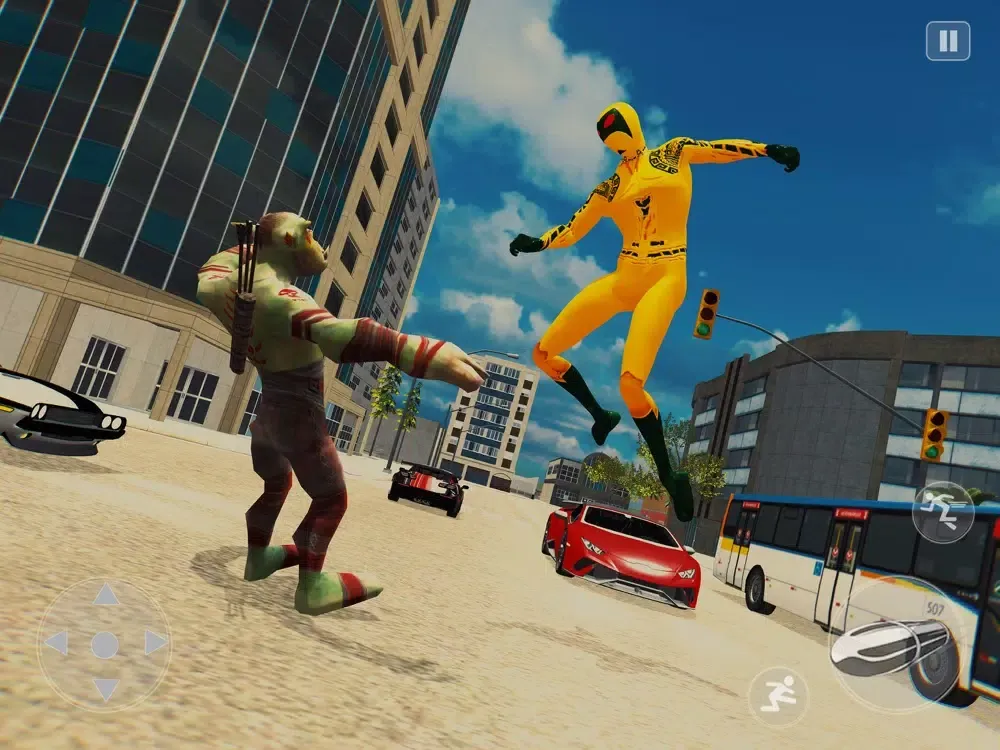 Скриншоты Ant Superhero Crime City Game iPad 
