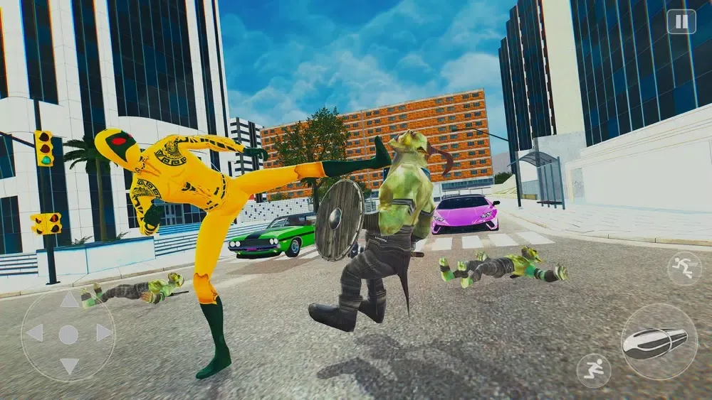 Скриншоты Ant Superhero Crime City Game