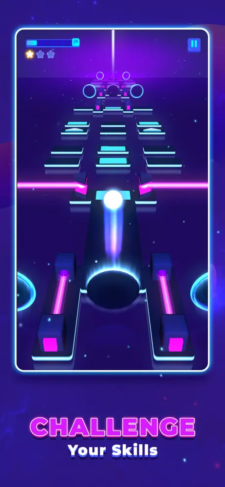 Скриншоты Jump Ball: Tiles and Beats