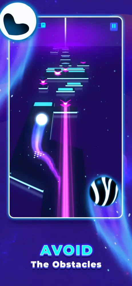 Скриншоты Jump Ball: Tiles and Beats