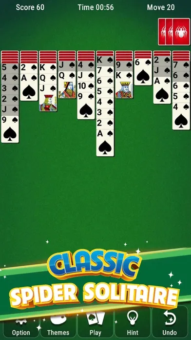 Spider Solitaire: Klondike স্ক্রিনশট