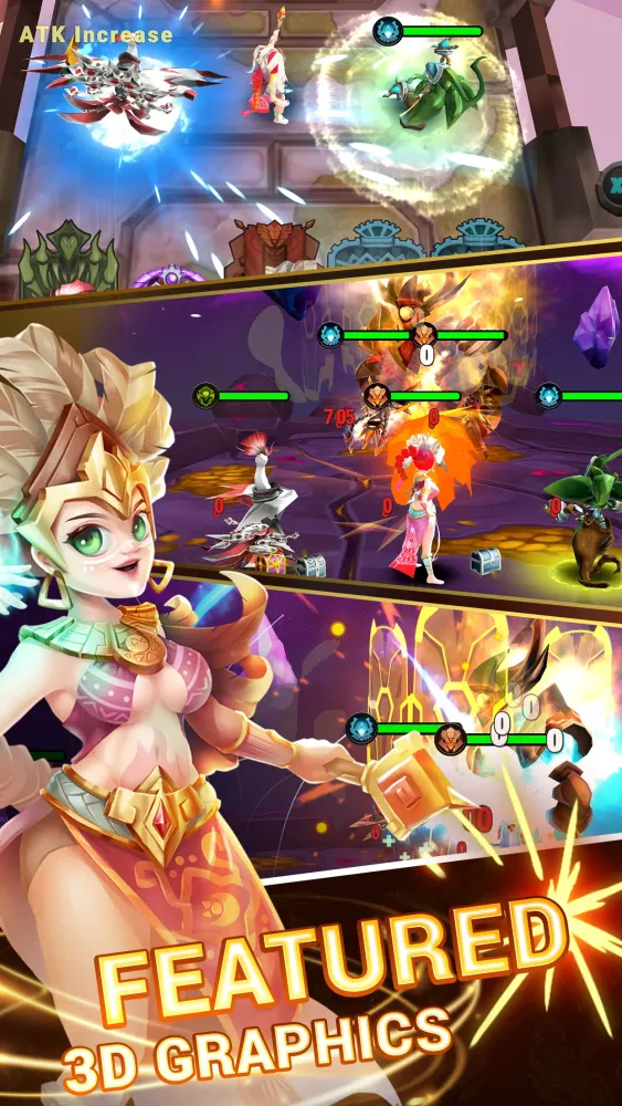 Скриншоты Tribalpunk: Idle Hero & Arena