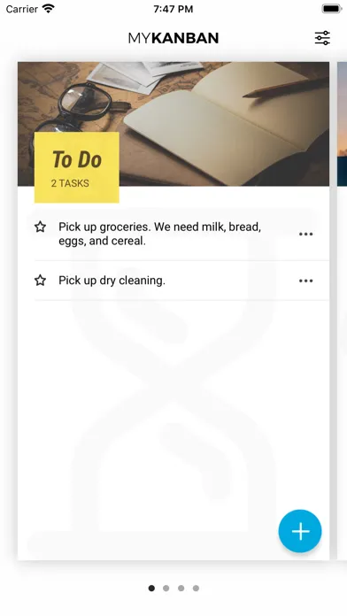 ภาพหน้าจอของ My Kanban: Personal Kanban App