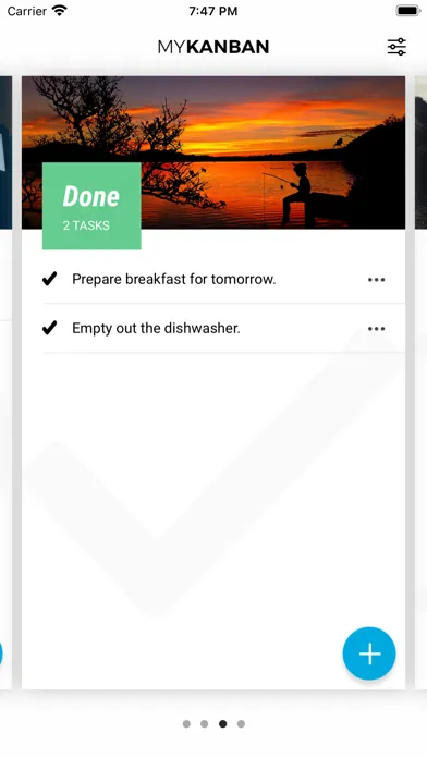 ภาพหน้าจอของ My Kanban: Personal Kanban App