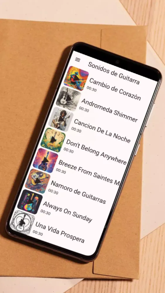 Guitar Sounds Tones App Screenshots