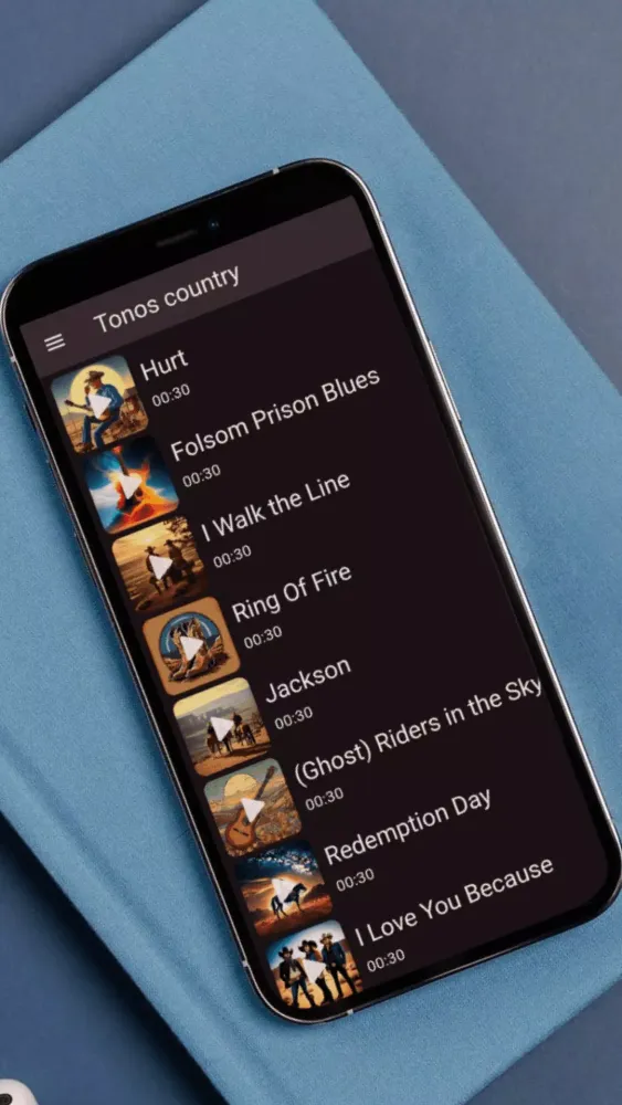 Country Sounds Tones App Screenshots