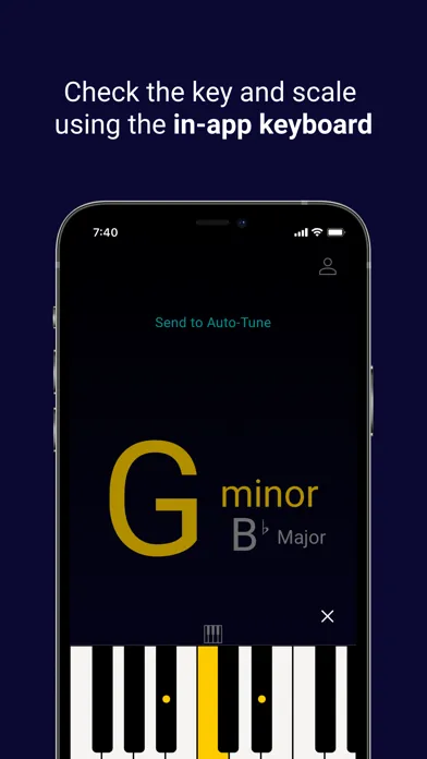 Auto-Key | Music key detection Ekran Görüntüleri
