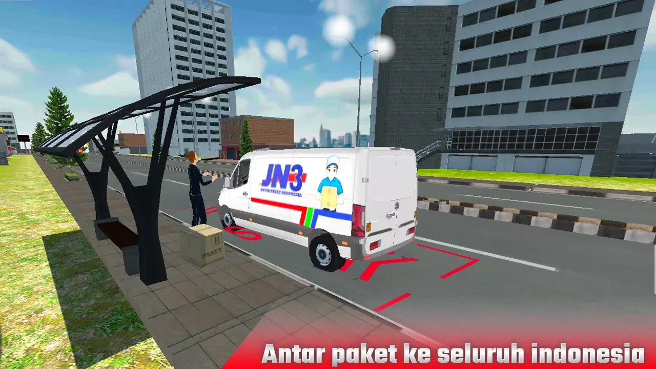 Antar Paket Simulator ID Screenshots