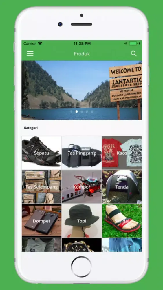 Antartic Outdoor Shop স্ক্রিনশট