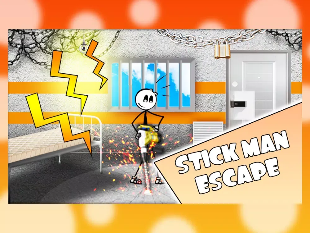 ภาพหน้าจอของ Stick Prison Jail-Break Escape iPad 