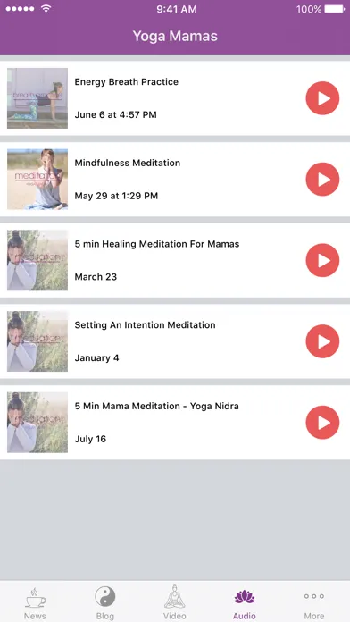 Yoga Mamas应用截图
