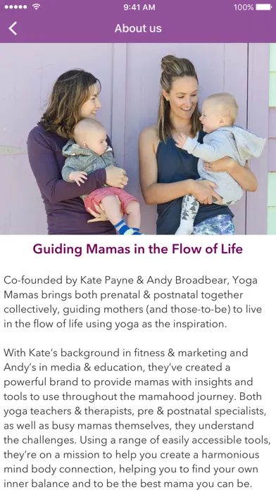 Yoga Mamas应用截图