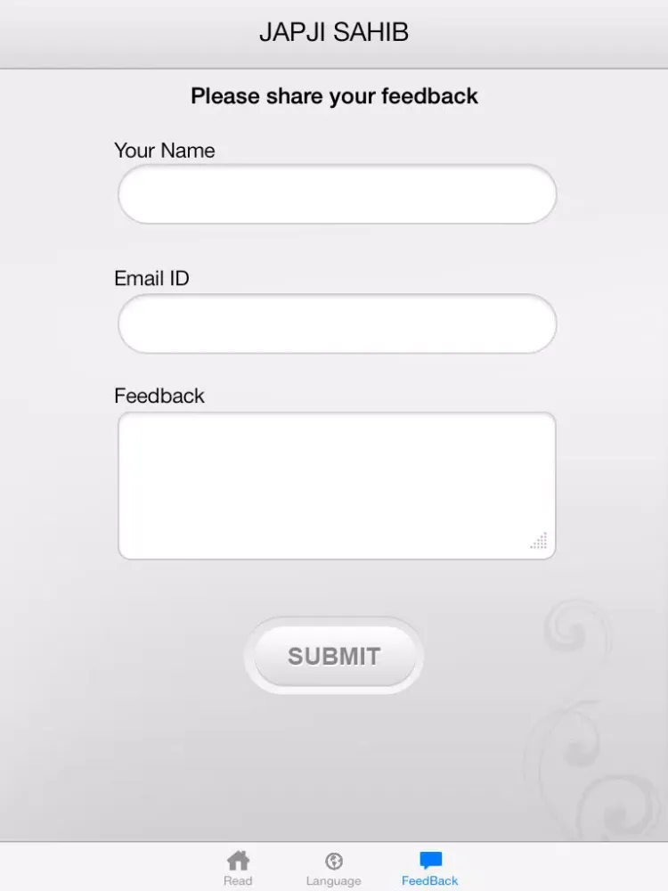 Zrzuty ekranu Japji Sahib Nitnem 1.2 iPad 