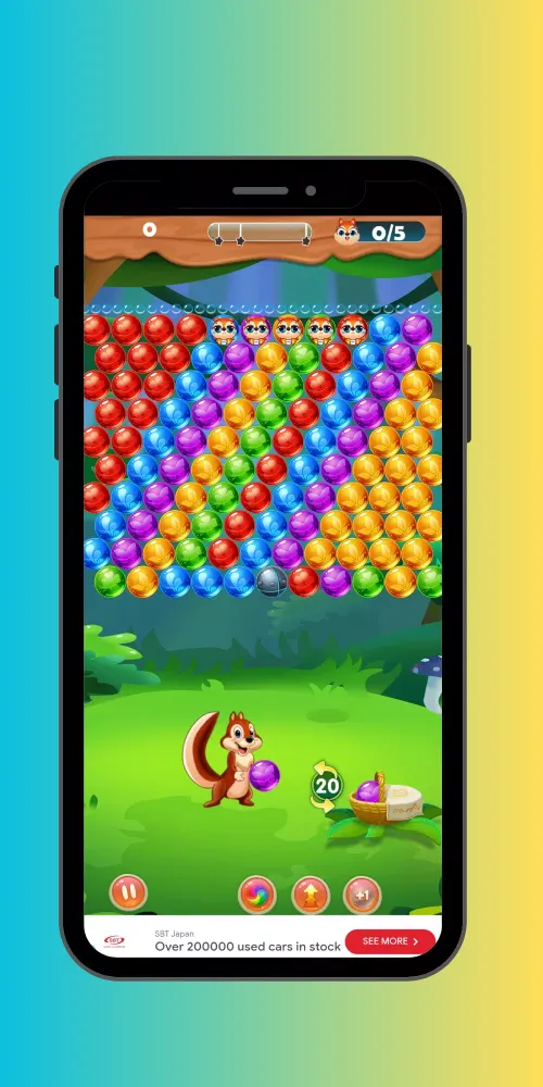 Tangkapan layar Blast Bubble