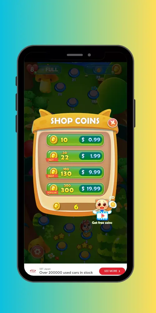 Tangkapan layar Blast Bubble