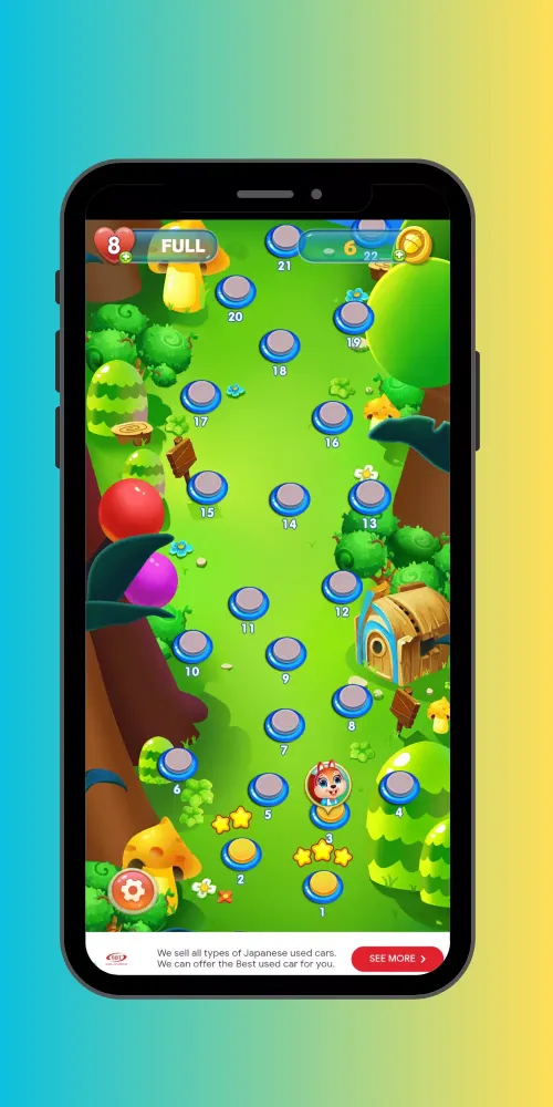 Tangkapan layar Blast Bubble