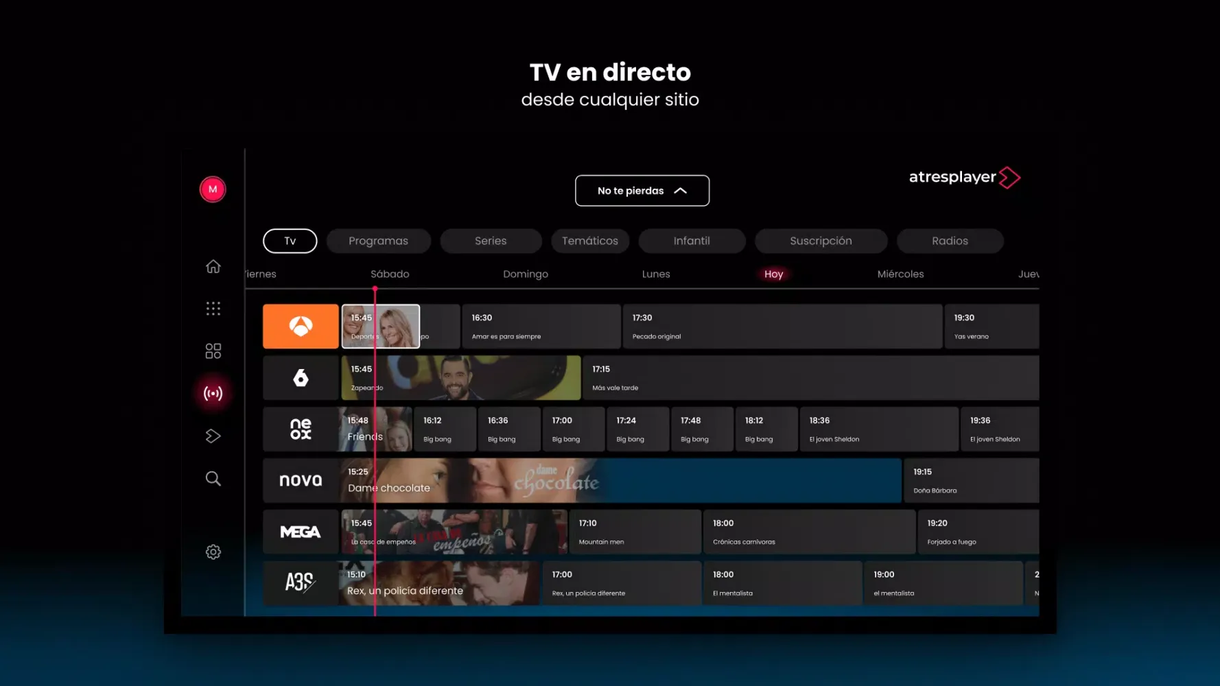 atresplayer: Series y Noticias Screenshots