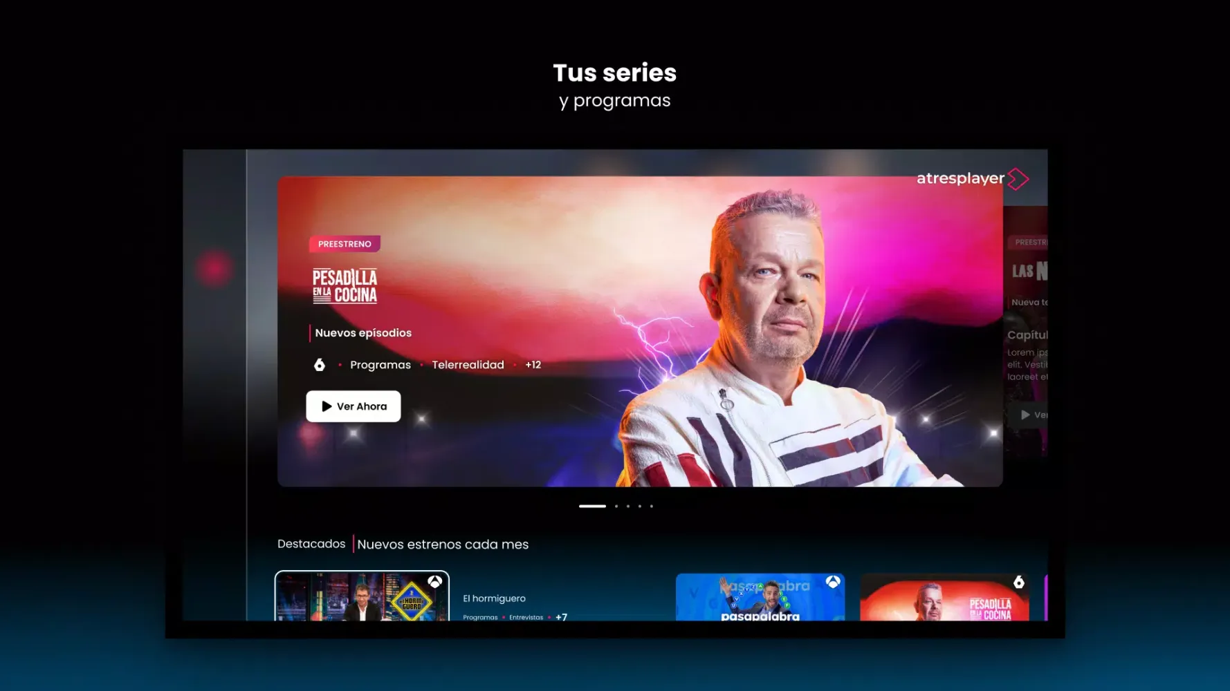 atresplayer: Series y Noticias Screenshots