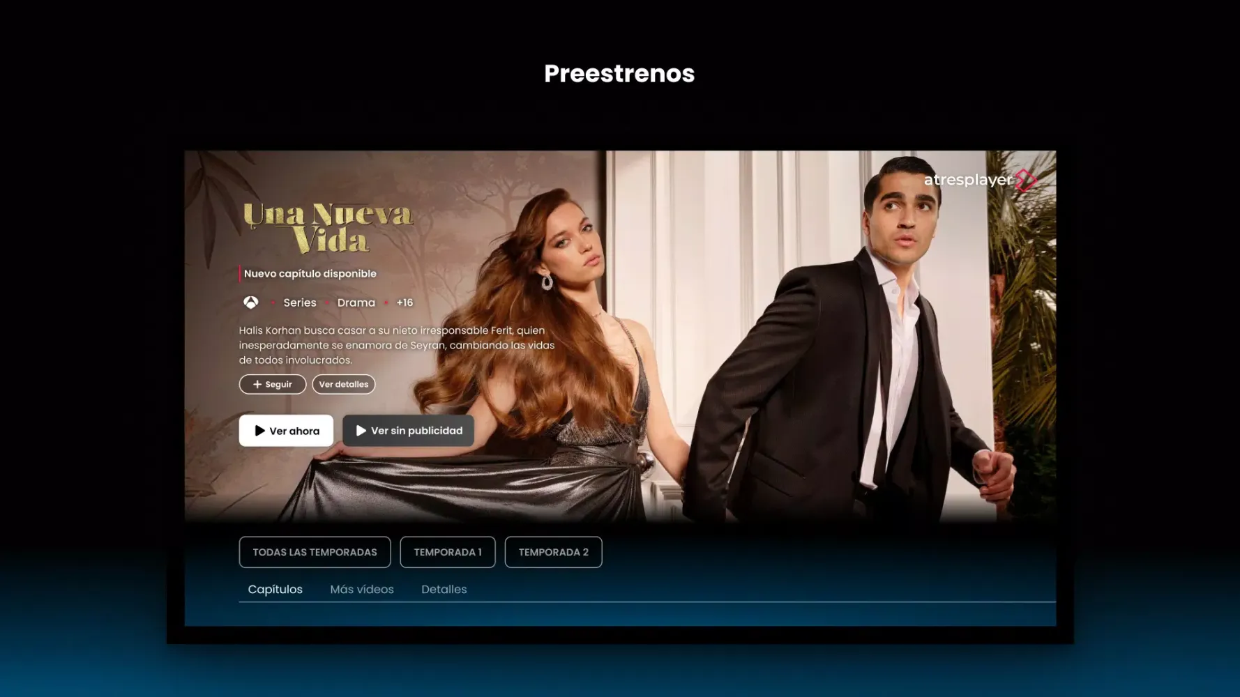 atresplayer: Series y Noticias Screenshots