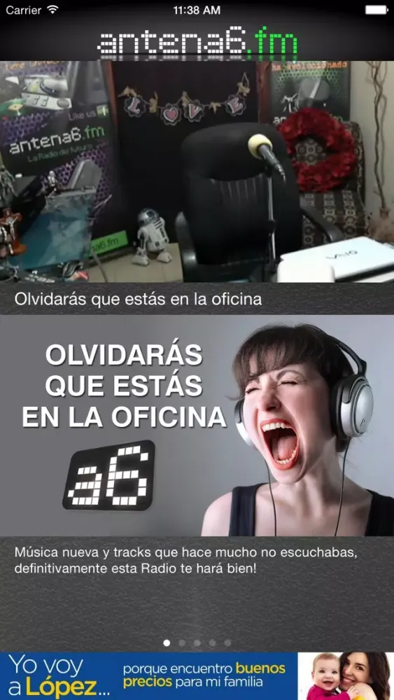 صور antena6.fm - La Radio del Futuro