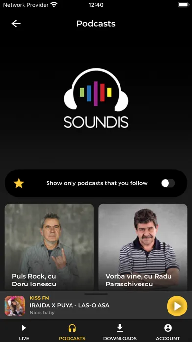 SOUNDIS.RO Ekran Görüntüleri
