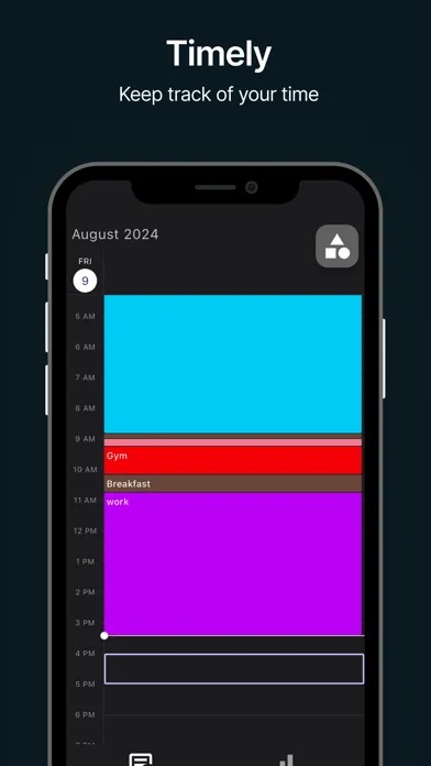 Zrzuty ekranu Timely - Time Tracker