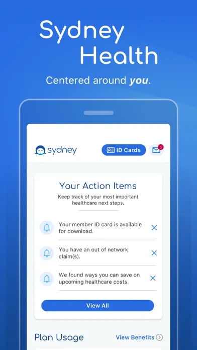 Sydney Health Screenshots