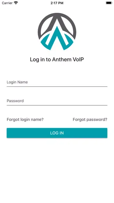 Anthem VoIP Ekran Görüntüleri