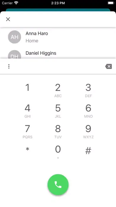 Anthem VoIP Ekran Görüntüleri