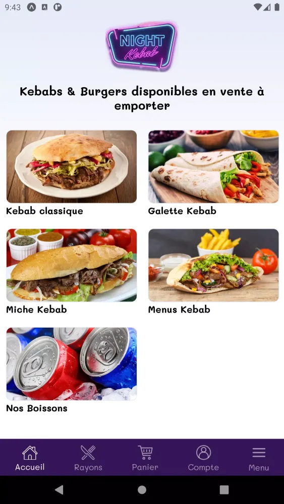 Tangkapan layar Night Kebab