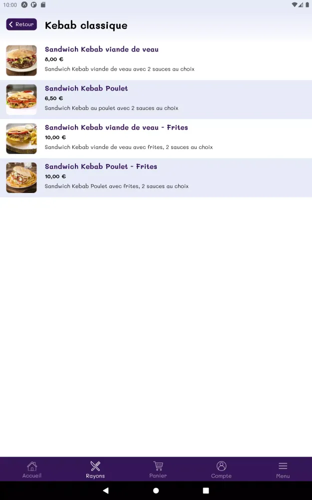 Tangkapan layar Night Kebab