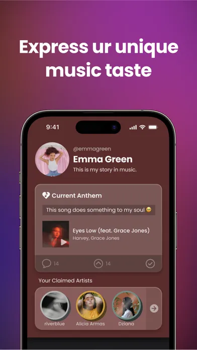 Anthems - Music Sharing 스크린샷