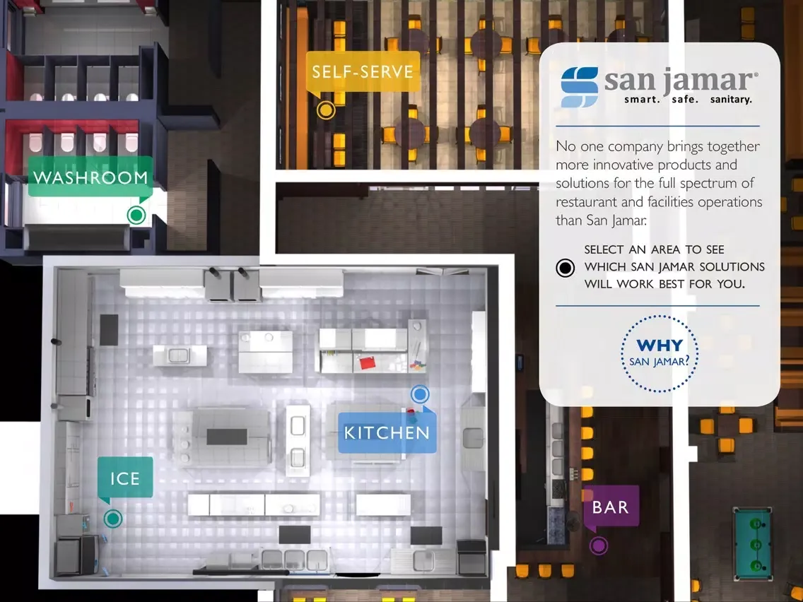Restaurant Solutions by San Jamar iPad 應用截圖