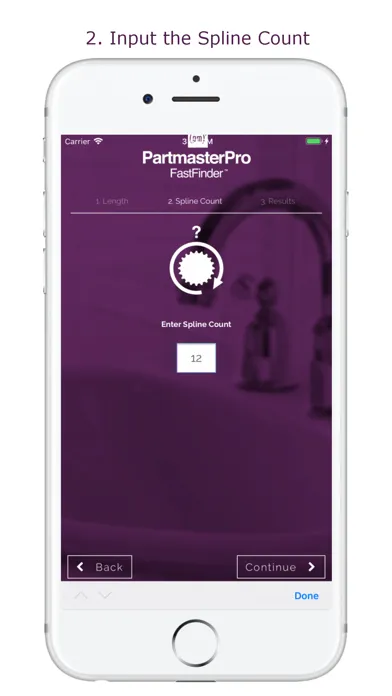 Captures d'écran de PMP FastFinder