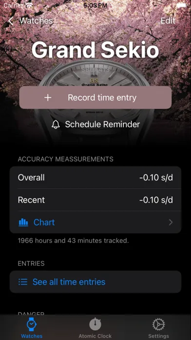 AcuWatch: Watch Accuracy应用截图