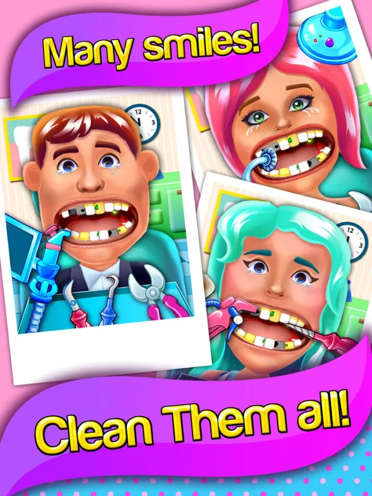 Wedding Day Dentist - fashion doctor make-over & little kids teeth make-up iPad Screenshots