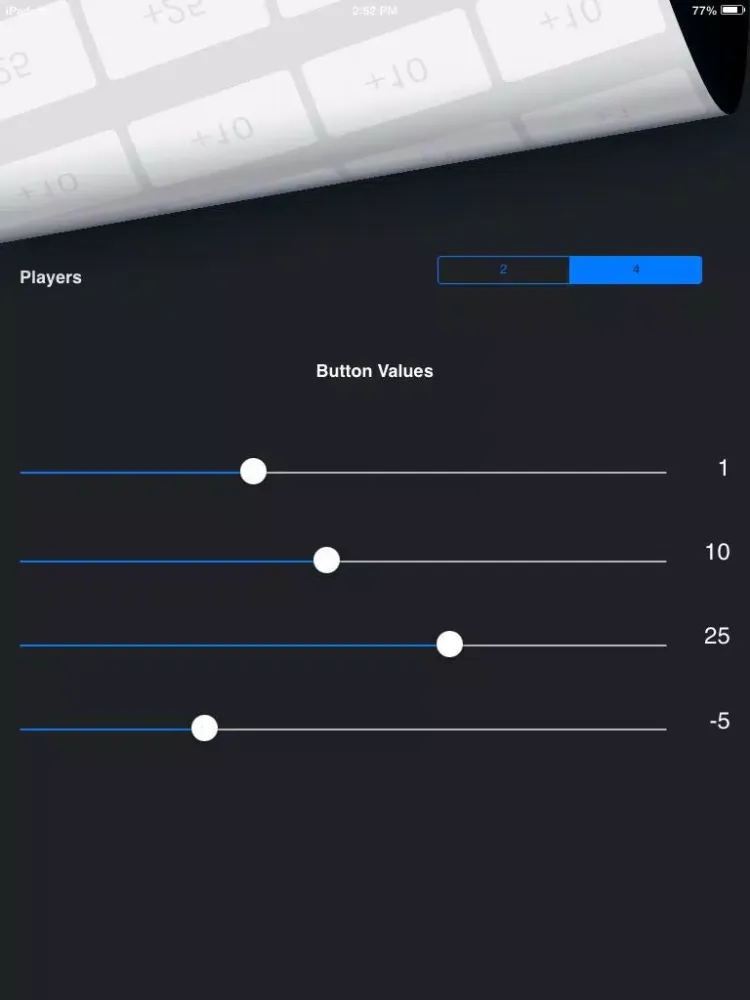 ภาพหน้าจอของ Scorekeeper Pro - Keep Score for Dice, Card, Board and Sports Games! iPad 
