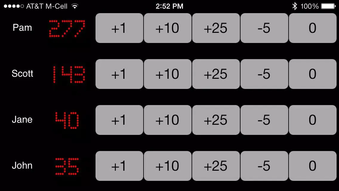 ภาพหน้าจอของ Scorekeeper Pro - Keep Score for Dice, Card, Board and Sports Games!