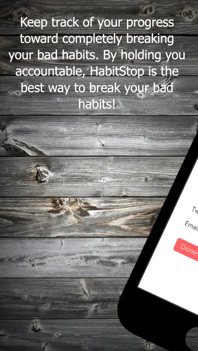 Screenshot di HabitStop