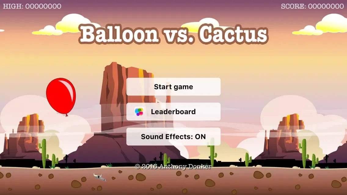 Balloon vs. Cactus سکرین شاٹس